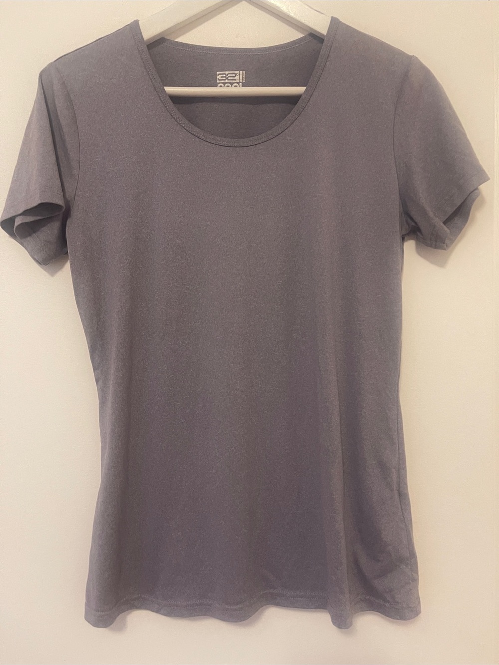 Women's Short-Sleeve Crewneck Tee in Slate Gray